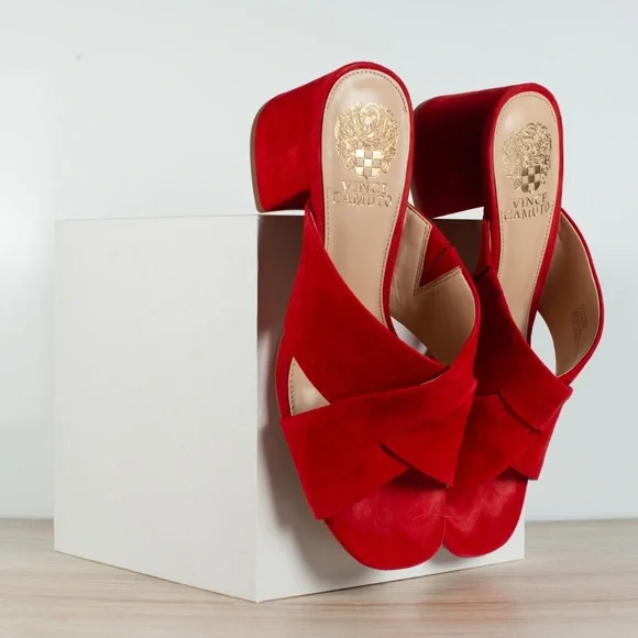 Vince Camuto Stania Suede Sandals - Picture 7 of 16